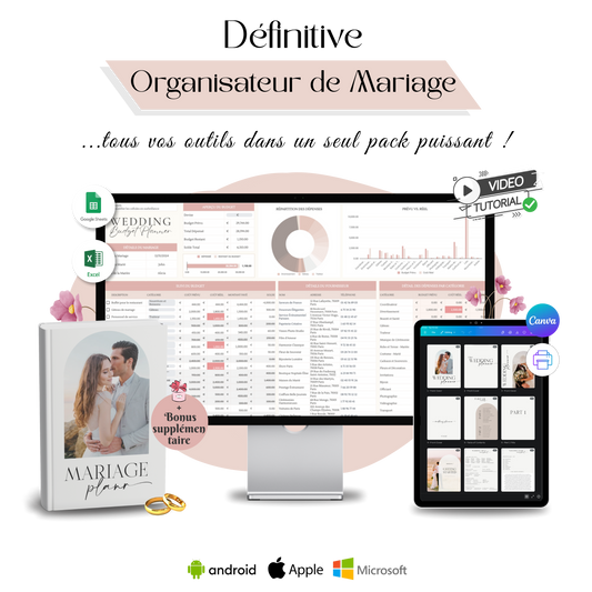 Kit Essentiel pour Wedding Planners