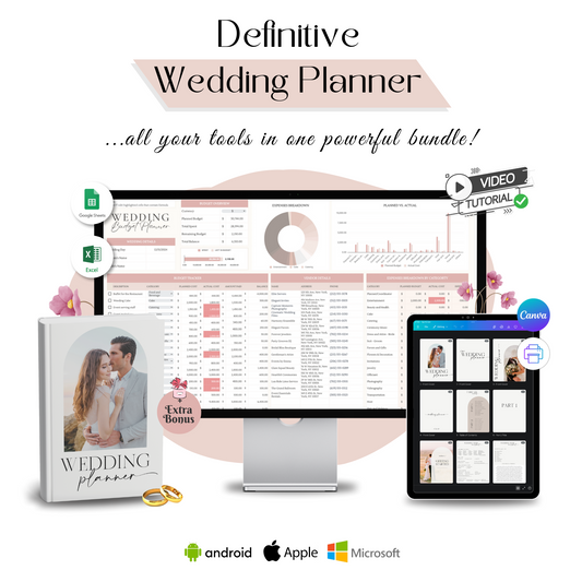 Kit de herramientas para planificadores de bodas profesionales